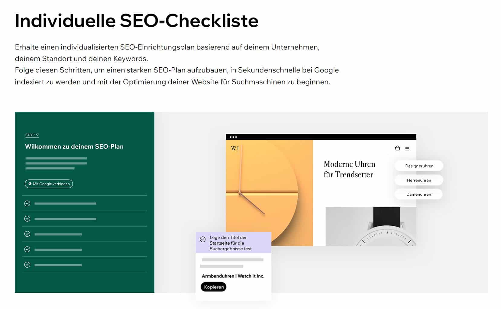 SEO Best Practices von Wix DieWebAG 