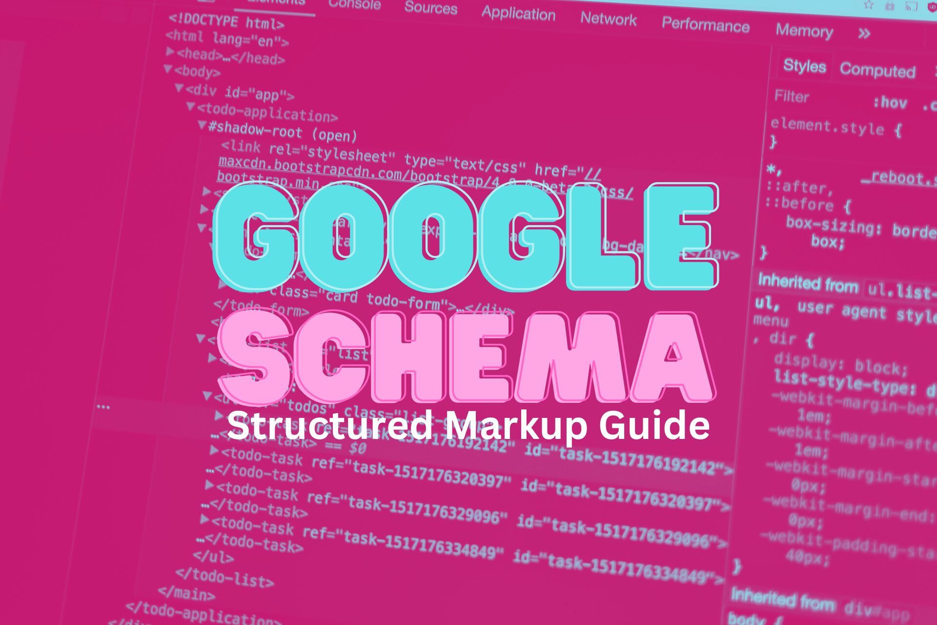 Google-Schemas: Structured Markup Guide