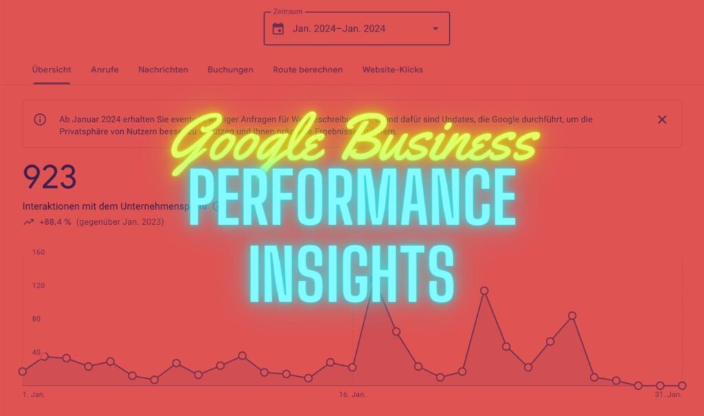 Google Business Profile - Performance Insights