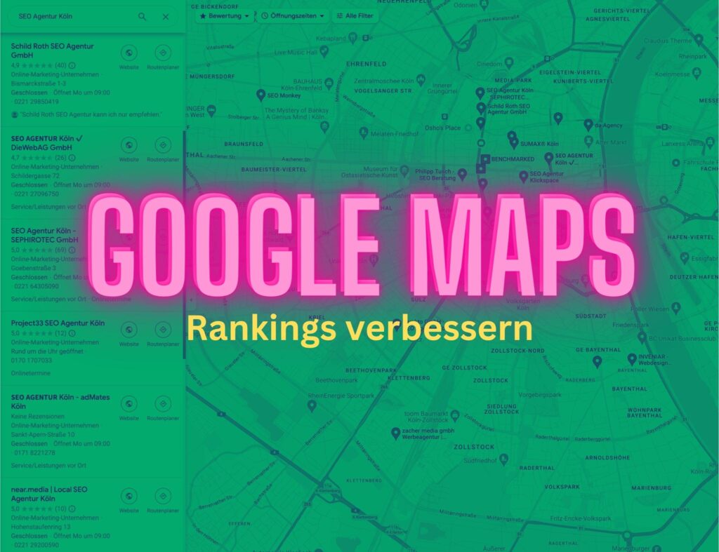 Ranking auf Google Maps verbessern: 16 bewährte Techniken